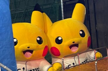 Aujourd'hui, c'est la Journée Pokémon dans un stade de baseball japonais ⚡️