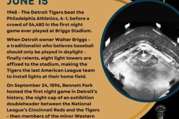En ce jour de l’histoire du baseball – le 15 juin