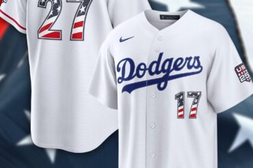 Les équipes de la MLB porteront des maillots spéciaux avec le drapeau américain le 4 juillet
