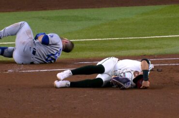 Muncy et Vargas OK après une collision frontale à la première base forçant des sorties anticipées, tous deux disponibles ce week-end