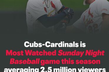 Sunday Night Baseball poste la NBA sur un bon départ pour NBC